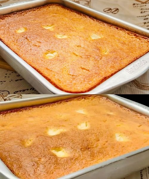 BATE TUDO NO LIQUIDIFICADOR! Bolo pamonha já sai recheado do forno. 460624954_449250534803083_4902407731215463961_n