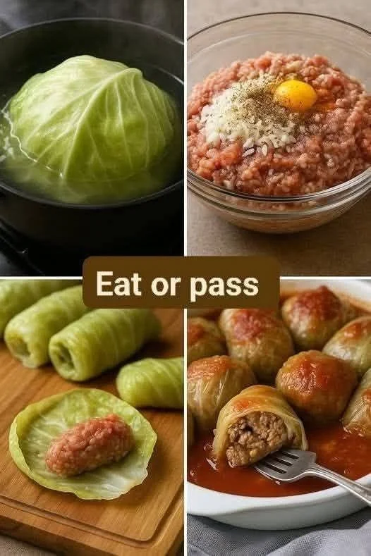 Traditional Polish Stuffed Cabbage Rolls (Gołąbki): A Comforting Homemade Classic 839090127_122227658330336636_5519963037337927851_n