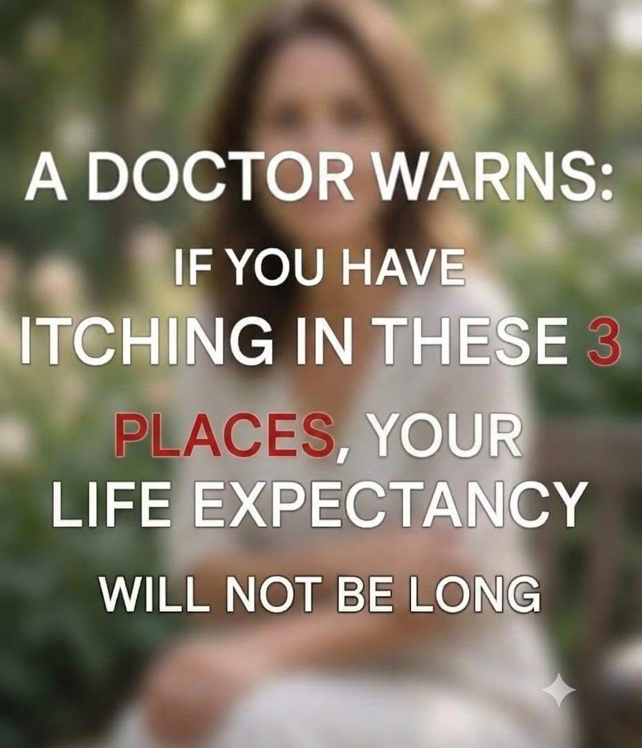 3 Areas of Itching That May Signal Liver Problems: Warning Signs You Should Know image