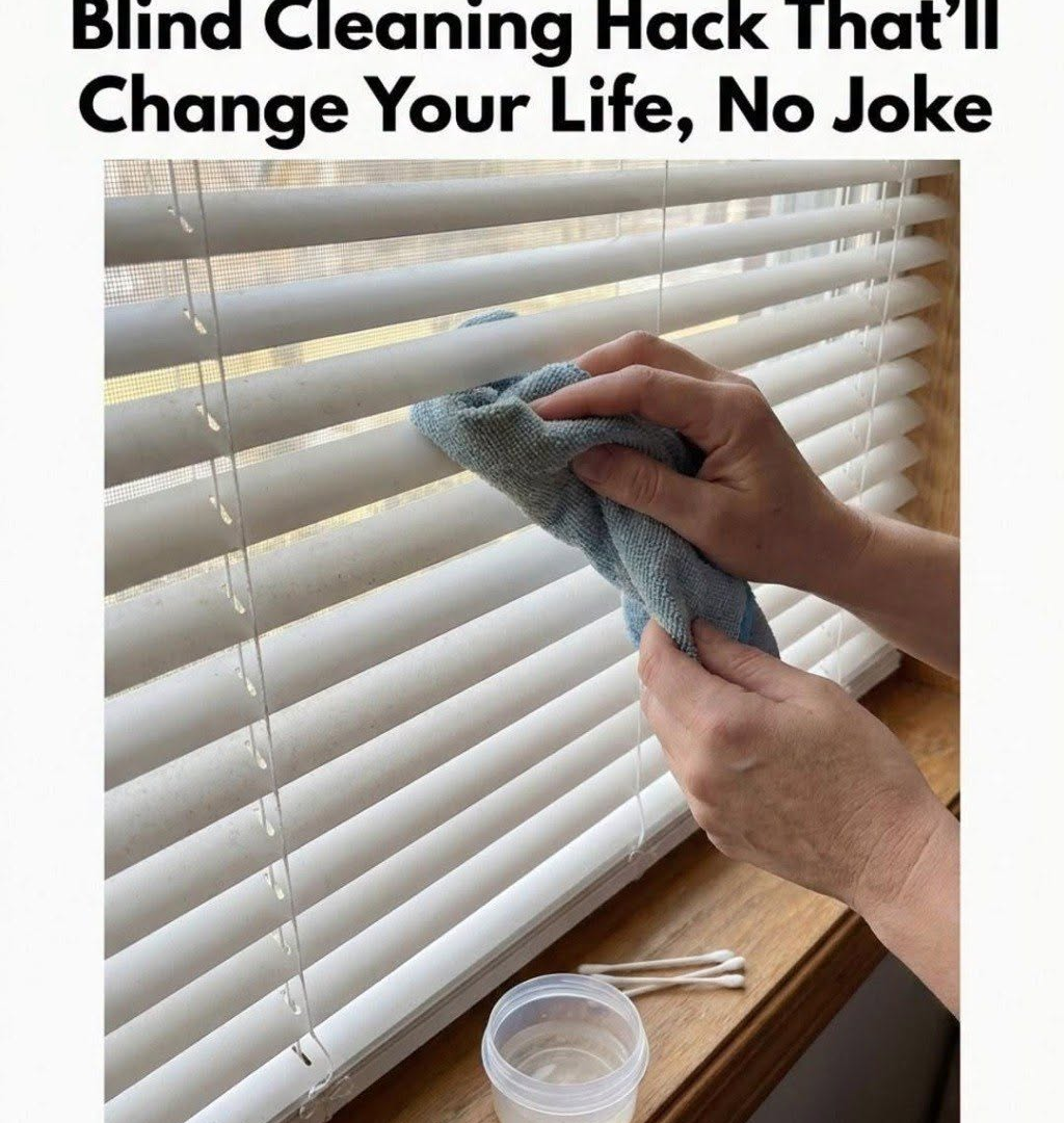 My Grandma’s 2-Minute Blind Cleaning Trick: The Simple Method That Makes Dusting Easier image