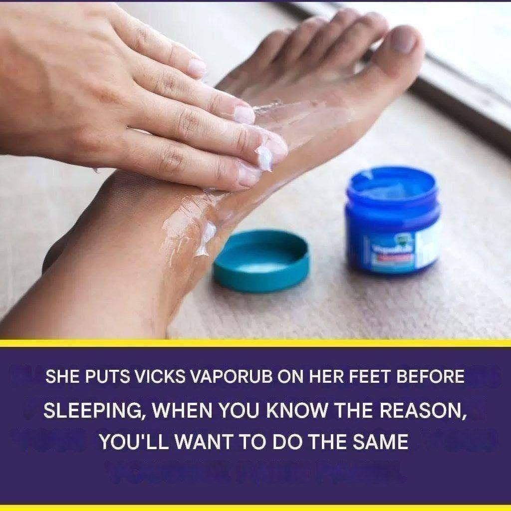 4 Benefits of Putting Vicks VapoRub on Your Feet Before Bed: What Really Happens? image